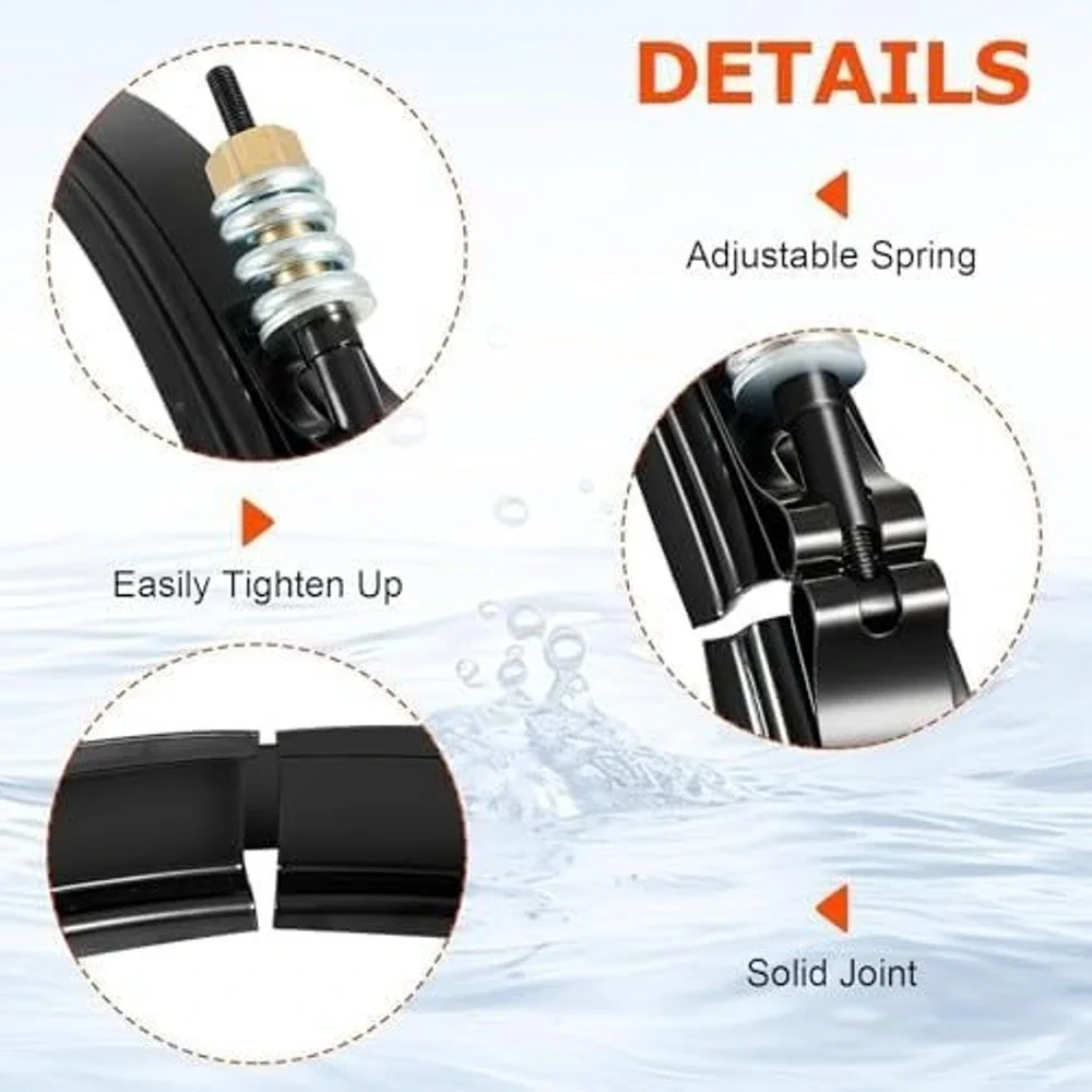 FILTERUP Tension Control Clamp Kit for Pentair Clean & Clear Plus FNS Plus